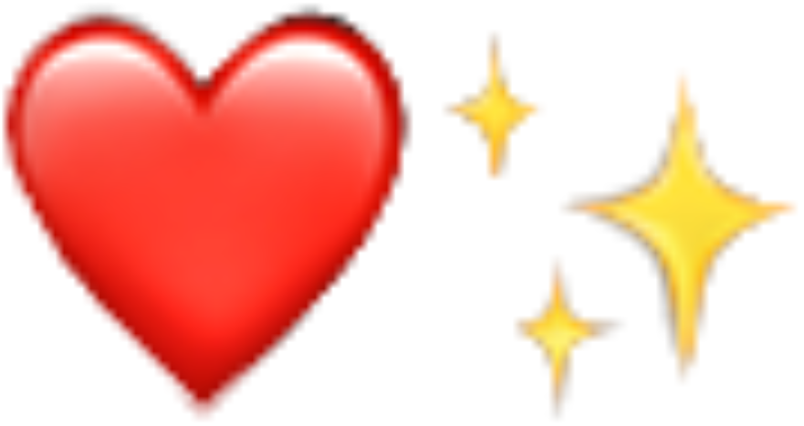 Heart and stars image